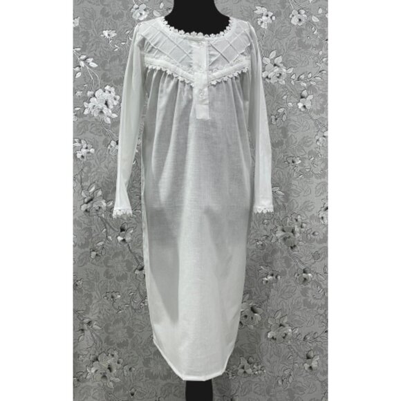 SoieRose Girls Long Sleeve Victorian Cotton Heirloom Dress – SR-1239 - Picture 1 of 6